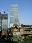 新丸ビルから見た東京駅