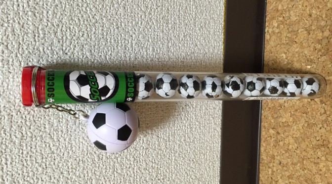 スポーツキーチェーンスティック(サッカー)