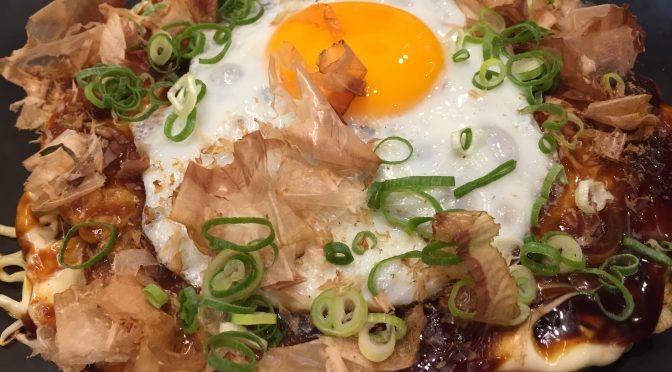 大阪・梅田のお好み焼き「五菜」