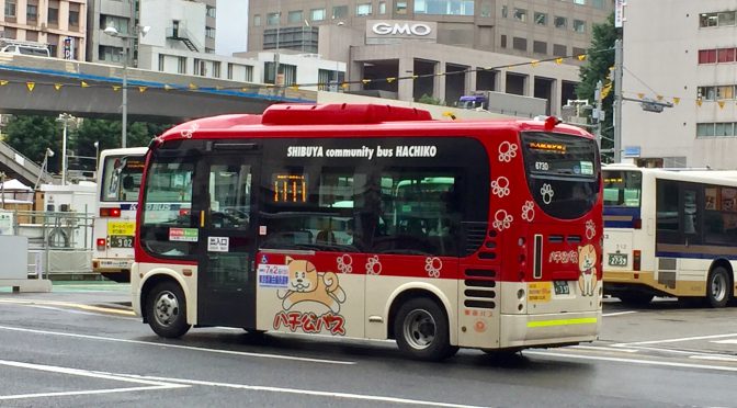 渋谷のハチ公バスと東京都議会議員選挙2017