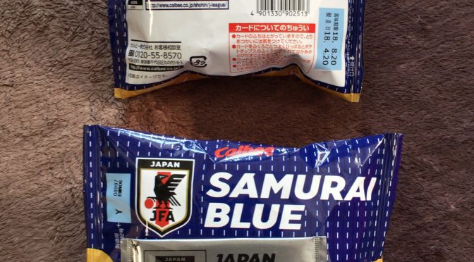 カルビー『サッカー日本代表チームチップス』