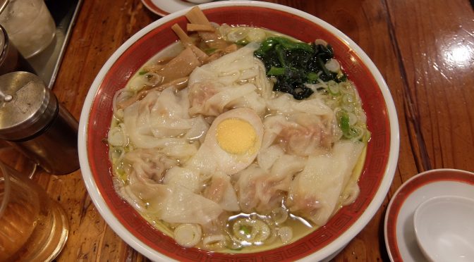 ワンタンメンのお店「広州市場」