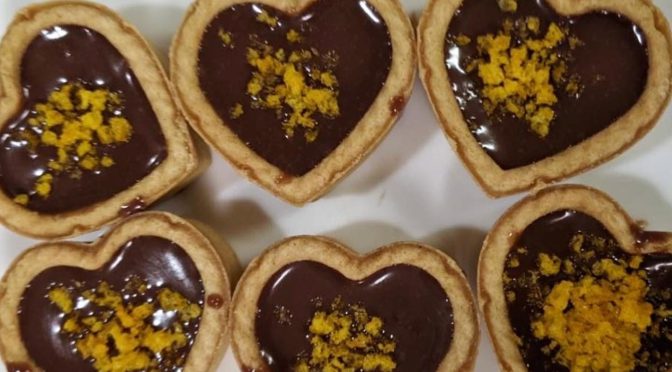 手作りチョコタルト
