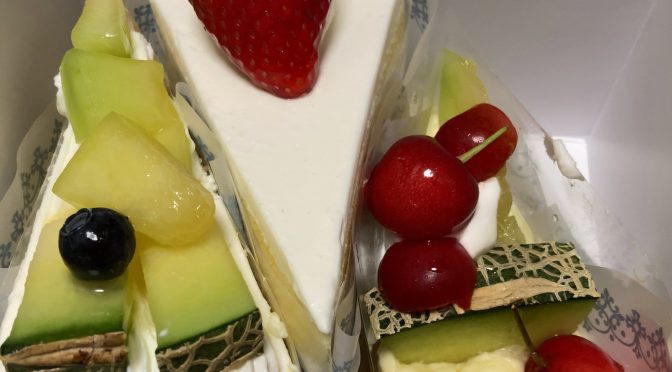 ラ・プティ・メルスリーのケーキ