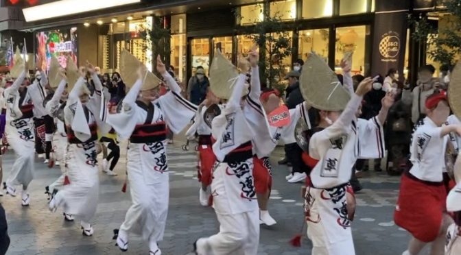 【動画】浅草・阿波踊り